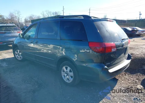 2005 Toyota Sienna Xle из США, поврежденный, VIN 5TDZA22C85S299538